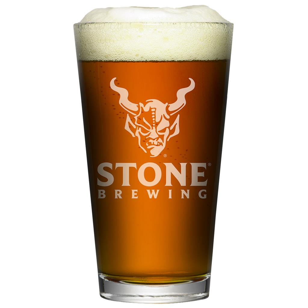 Stone - Stone Pint Glass Stone Brewing – Antenna America