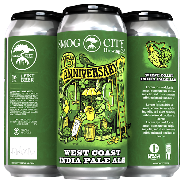 Smog City 13th Anniversary IPA (473ml) / 13周年 IPA