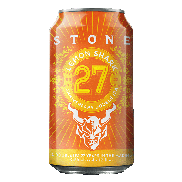 Stone Stone 27th Anniversary Lemon Shark Double IPA – Antenna America