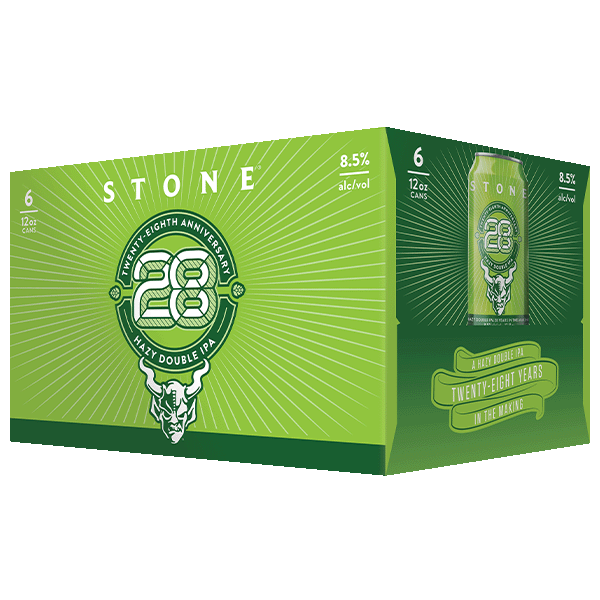 Stone Stone 28th Anniversary Hazy Double IPA (355ml) / ストーン 28周年 Hazy DIPA