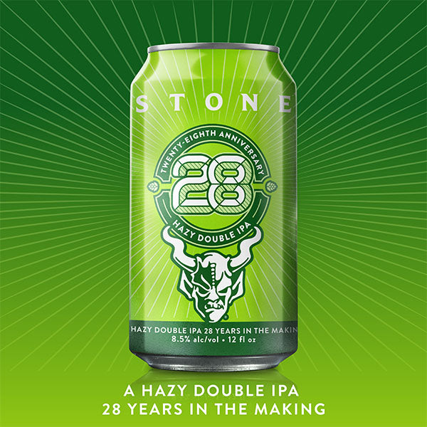 Stone Stone 28th Anniversary Hazy Double IPA (355ml) / ストーン 28周年 Hazy DIPA