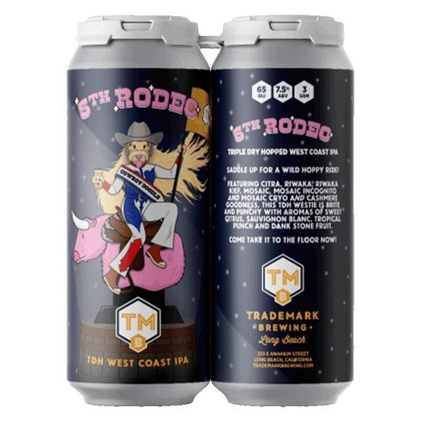 Trademark Brewing 5th Rodeo (5周年IPA) (473ml) / フィフス ロデオ