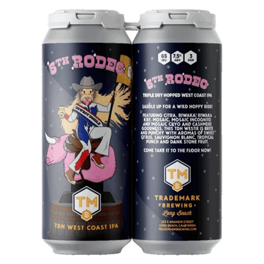 Trademark Brewing 5th Rodeo (5周年IPA) (473ml) / フィフス ロデオ