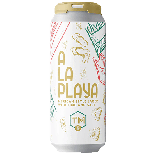 Trademark Brewing A La Playa Mexican Lager (473ml) / ア ラ プレイヤ【12/12出荷】