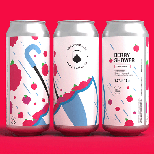 Ambitious Ales Berry Shower (473ml) / ベリーシャワー【12/19出荷】