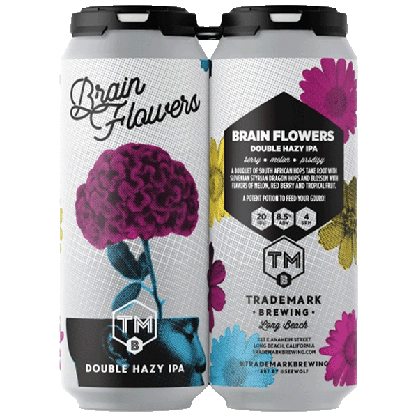 Trademark Brewing Brain Flowers Hazy DIPA (473ml) / ブレイン フラワーズ