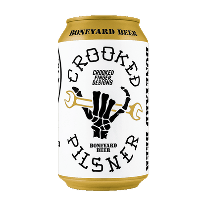 Boneyard Crooked Pilsner (355ml) / クルケッド ピルスナー