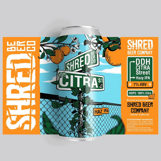 Shred Beer Company DDH Citra Street Hazy IPA (473ml) / DDHシトラストリート【7/18出荷】