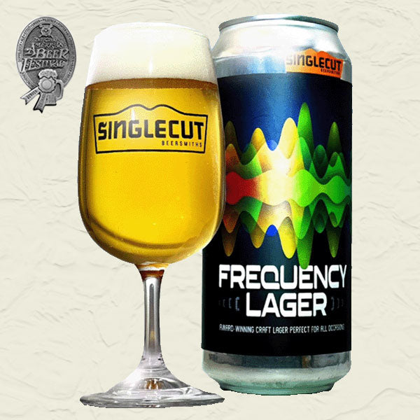 SingleCut Beersmiths Frequency Lager (473ml) / フリークエンシー