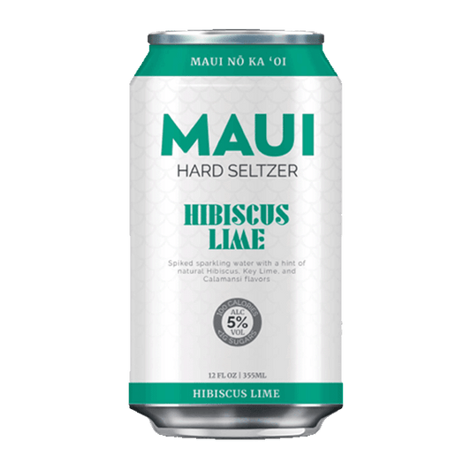 Maui Hard Seltzer Hibiscus Lime (355ml) / ハードセルツァー ハイビスカスライム