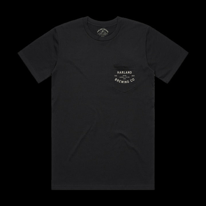 Harland Pocket T-Shirt Black