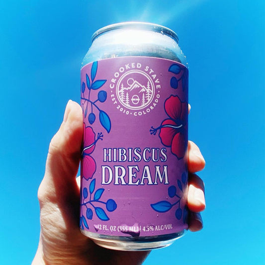 Crooked Stave Hibiscus Dream Sour Ale (355ml) / ハイビスカス ドリーム