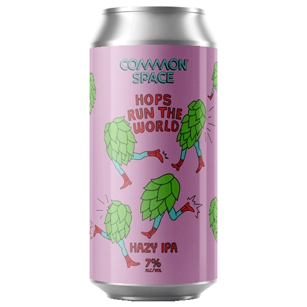 Common Space Hops Run The World Hazy IPA (473ml) / ホップス ラン ザ ワールド