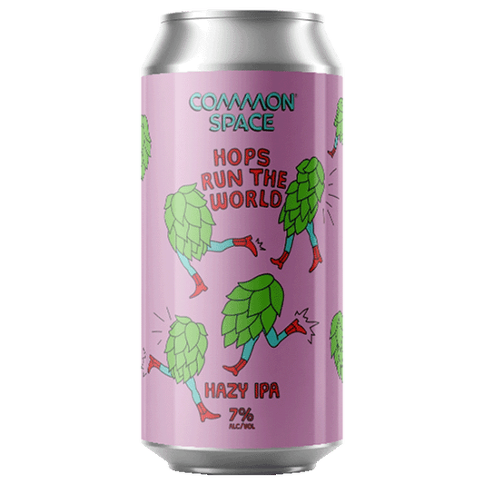 Common Space Hops Run The World Hazy IPA (473ml) / ホップス ラン ザ ワールド