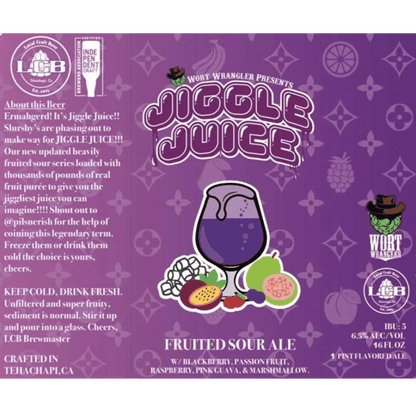 Local Craft Beer Jiggle Juice Smoothie (473ml) / ジグルジュース スムージー