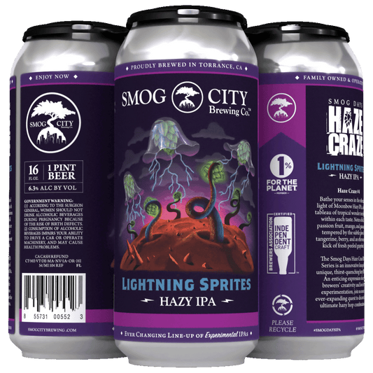 Smog City Lightning Sprites Hazy IPA (473ml) / ライトニング スプライツ