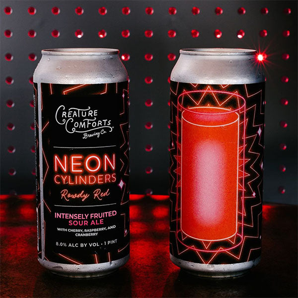 Creature Comforts Neon Cylinders: Rowdy Red (473ml) / ネオンシリンダー:ラウディー レッド