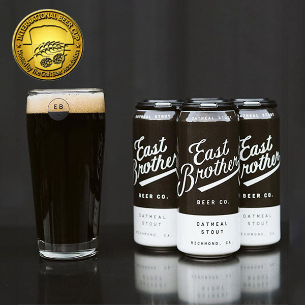 East Brother Beer Oatmeal Stout  (473ml) / オートミールスタウト