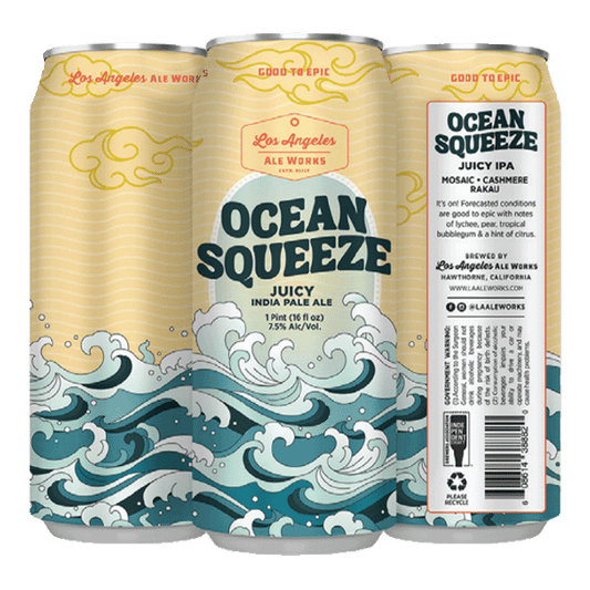 Los Angeles Ale Works Ocean Squeeze Juicy IPA (473ml) / オーシャン スクイーズ