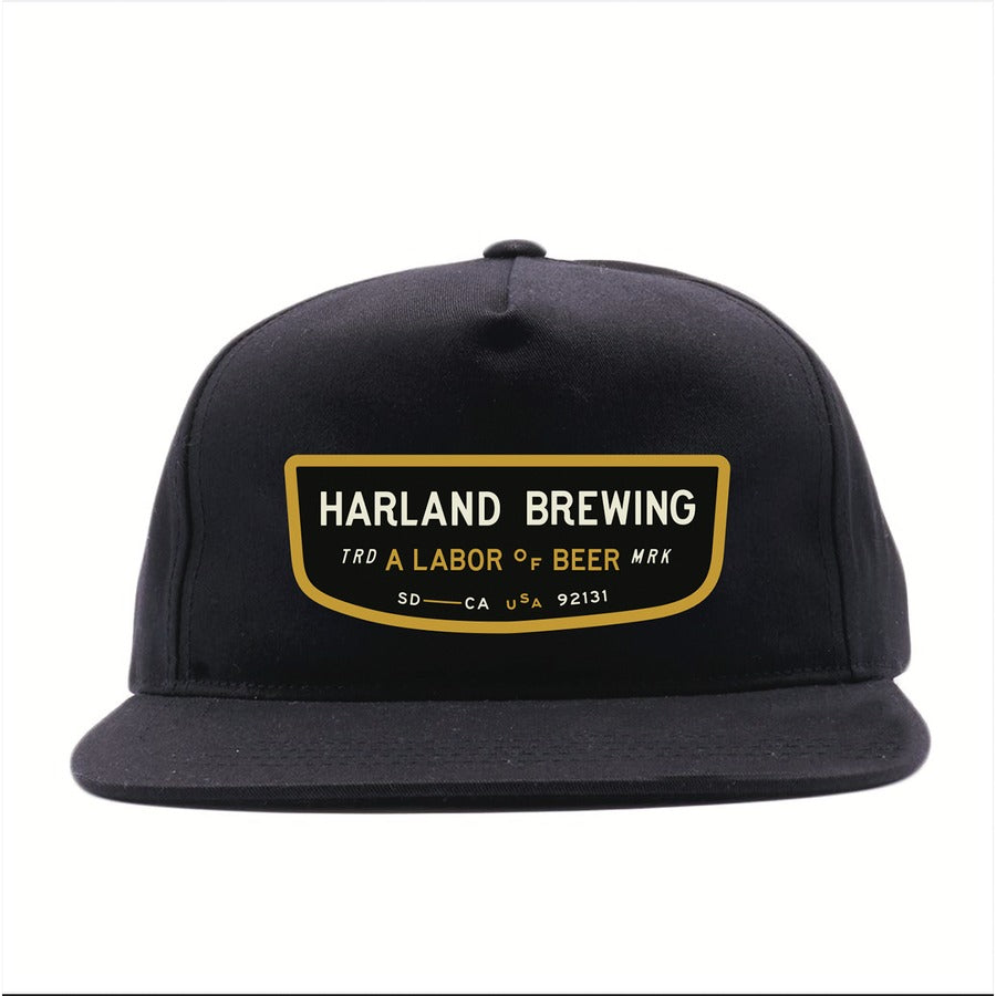 Harland Ranch Patch Hat Black