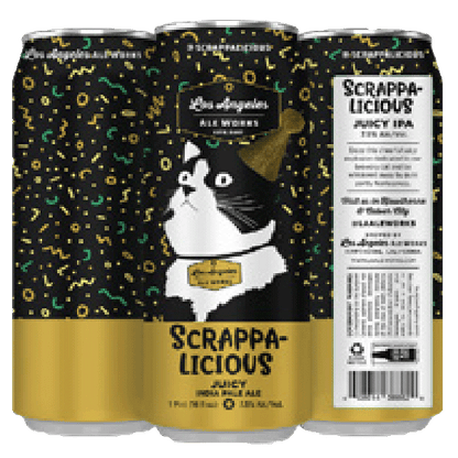 Los Angeles Ale Works Scrappalicious (7th Birthday version) (473ml) / スクラッパリシャス (7歳誕生日版)【10/24出荷】