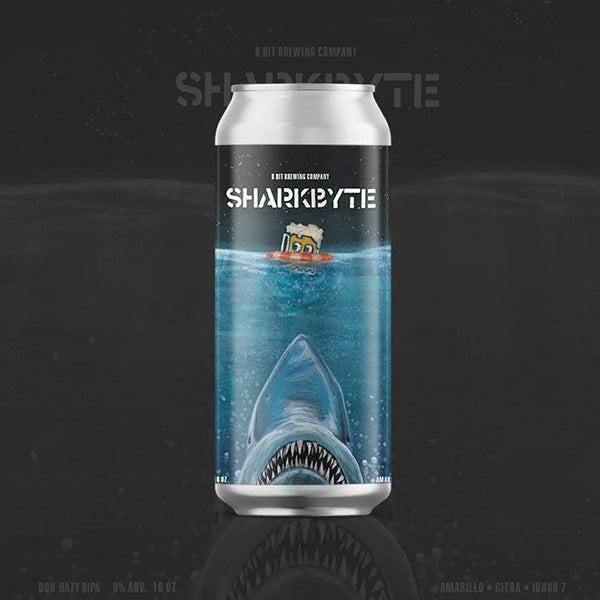 8 bit Brewing Sharkbyte Hazy DIPA (473ml) / シャークバイト【12/19出荷】