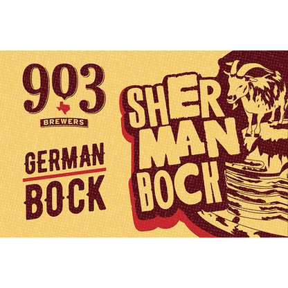 903 Brewers Sherman Bock (355ml) / シャーマン ボック【10/24出荷】