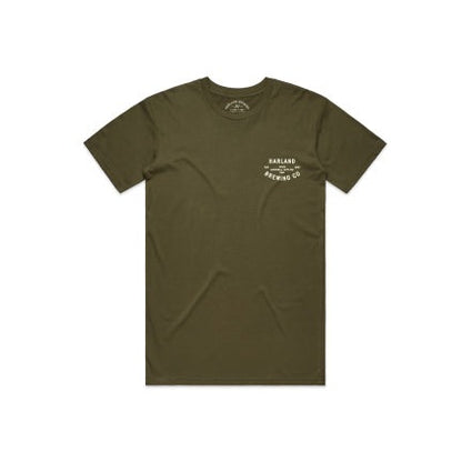 Harland Pocket T-Shirt Military Green