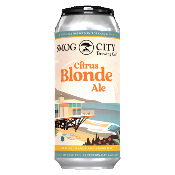 Smog City Blonde Ale w/citrus (473ml) / ブロンドエール【10/24出荷】