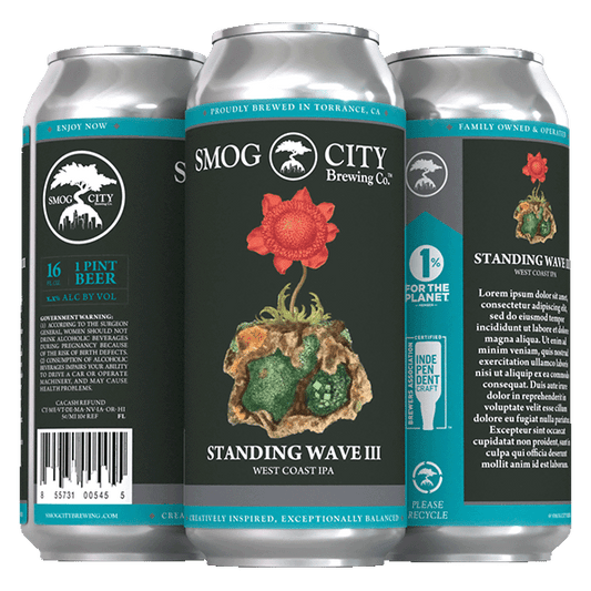 Smog City Standing Wave 3 WC IPA (473ml) / スタンディング ウェイブ【10/24出荷】