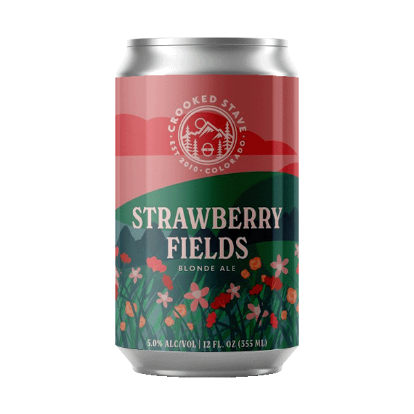 Crooked Stave Strawberry Fields Blonde (355ml) / イチゴ畑