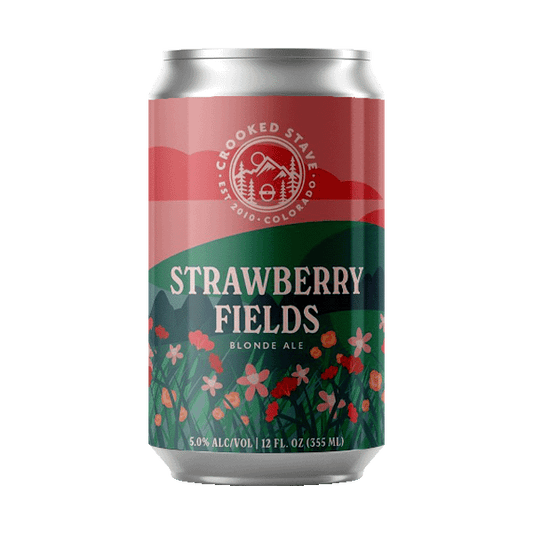 Crooked Stave Strawberry Fields Blonde (355ml) / イチゴ畑