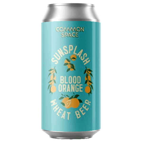 Common Space Sunsplash Blood Orange Wheat Beer (473ml) / サンスプラッシュ ブラッドオレンジ