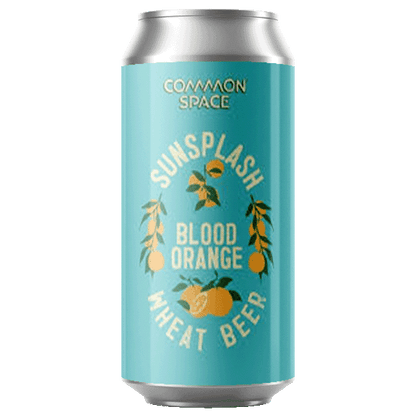 Common Space Sunsplash Blood Orange Wheat Beer (473ml) / サンスプラッシュ ブラッドオレンジ