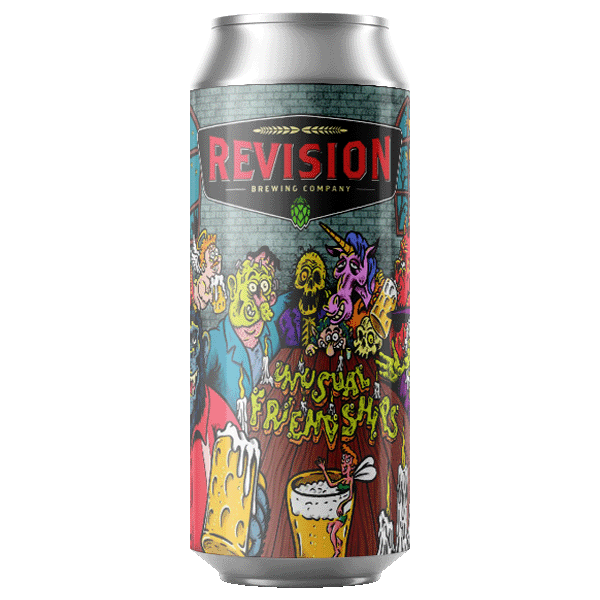 Revision Unusual Friendship Hazy IPA (473ml) / アンユージュアル フレンドシップ【1/16出荷】