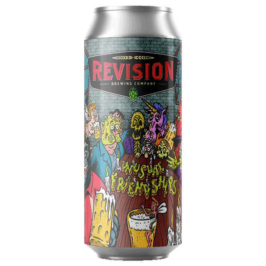 Revision Unusual Friendship Hazy IPA (473ml) / アンユージュアル フレンドシップ【1/16出荷】