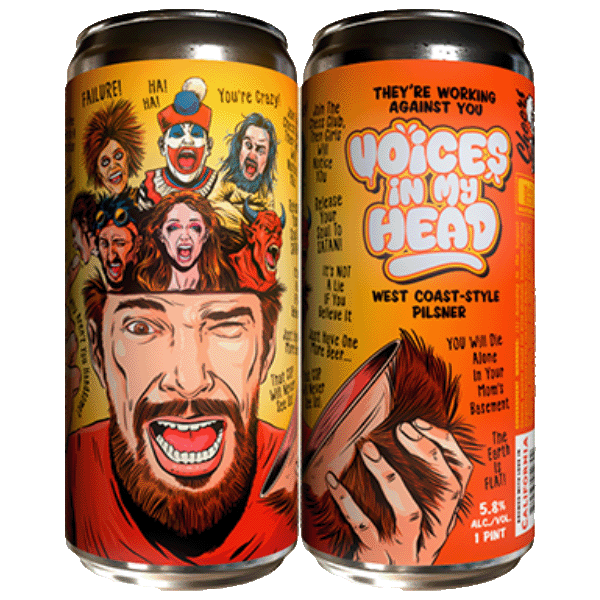 Paperback Voices in My Head WC Pilsner (473ml) / ヴォイセズ インマイヘッド