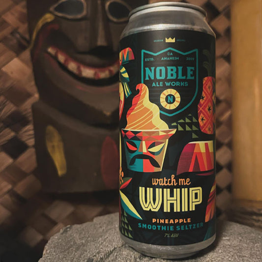 Noble Ale Works Watch Me Whip Pineapple Smoothie Seltzer (473ml) / ウォッチ ミー ウィップ