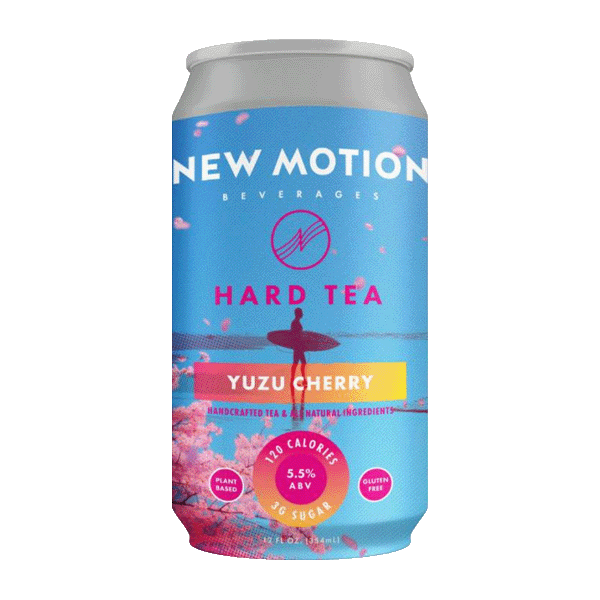 New Motion Yuzu Cherry Hard Tea (355ml) / ユズチェリー ハードティー