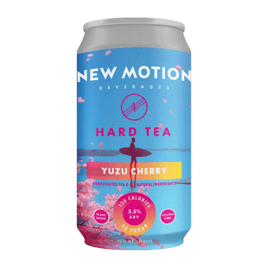 New Motion Yuzu Cherry Hard Tea (355ml) / ユズチェリー ハードティー