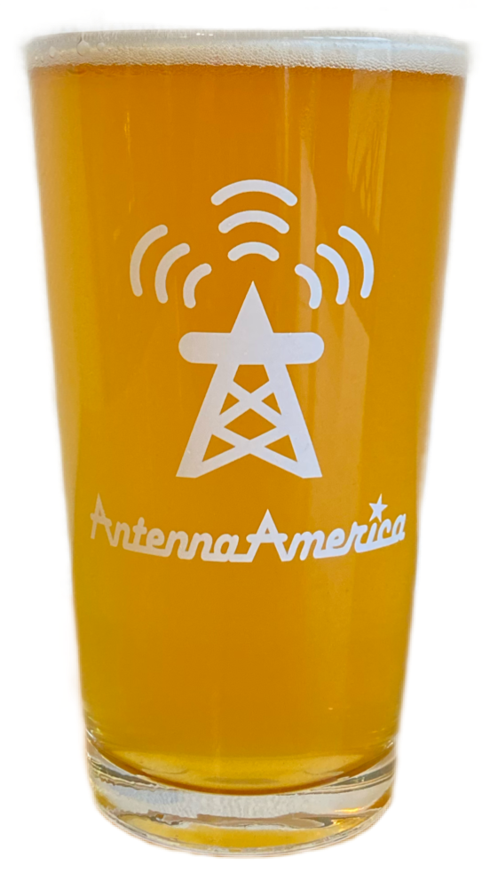 Antenna America - 16oz Pint Glass / アンテナアメリカ パイントグラス